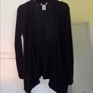 Black Cardigan with pockets